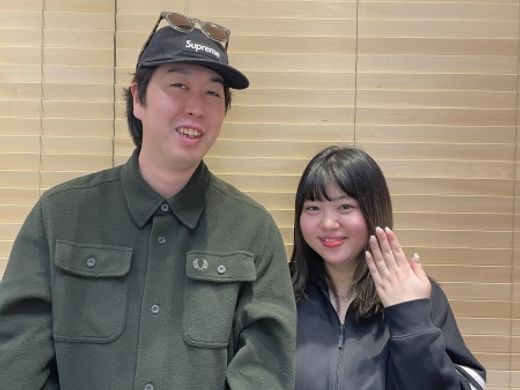 【なんばパークス店】完成を一緒に喜んでもらえて嬉しかったです♪