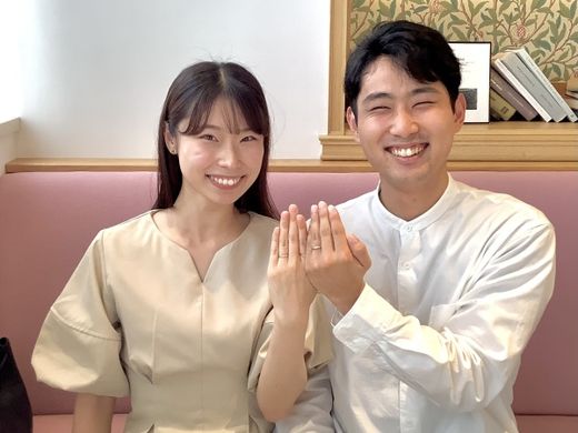 【松本店】とっても素敵な指輪を選ぶことが出来ました！