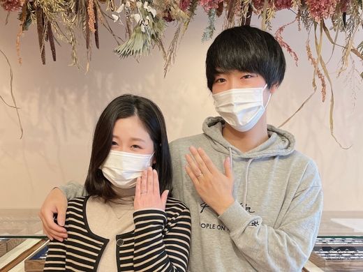 【鳥取店】全てが運命と思えるような素敵な指輪に出逢えました。