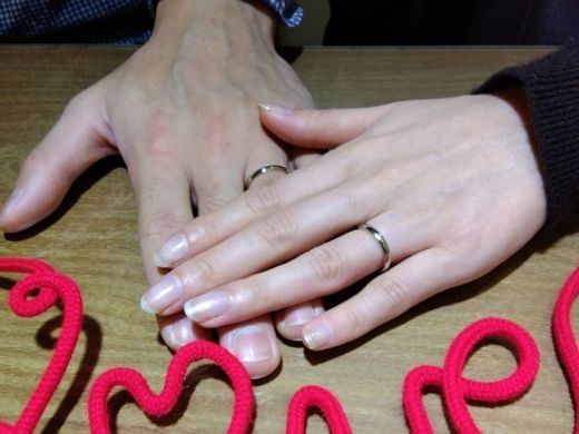 【大分店】イメージ通りのリングの提案を丁寧にして頂きました！