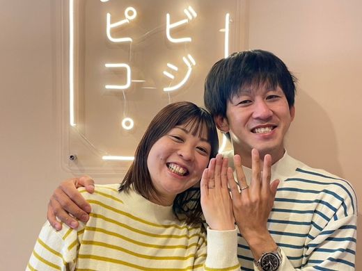 【ビジュピコ鳥取店】2人が気に入る指輪が見つかりました！