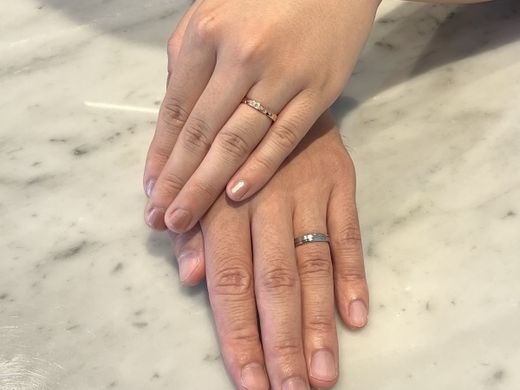 【松本店】2人にぴったりの指輪が見つかりました。