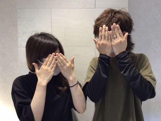 【姫路店】想像していたよりキレイなリングで感動しました！！