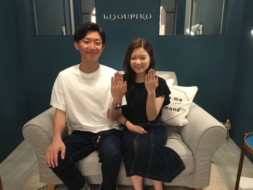 好みの指輪が見つかりました！！