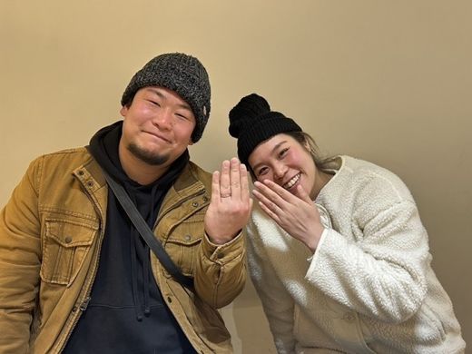 【熊本店】豊富な種類の中から素敵な指輪を選べました✨