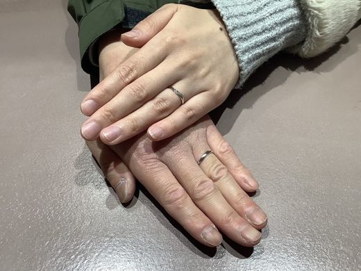 【福井店】素敵な指輪をありがとうございます。