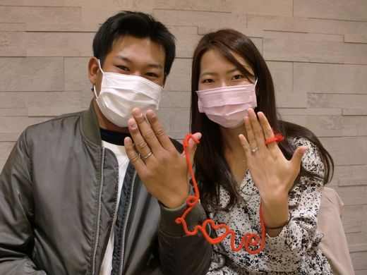 【長崎店】イメージ通り素敵な指輪でした！！