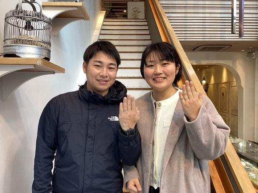 【福岡店】気に入ったリングが見つかった！