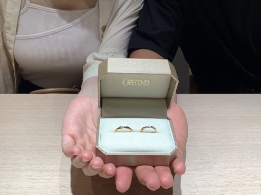 【宮崎店】素敵なリングを選ぶ事が出来た