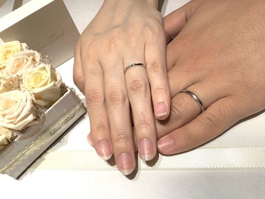 【宮崎店】素敵な指輪をきめることができました