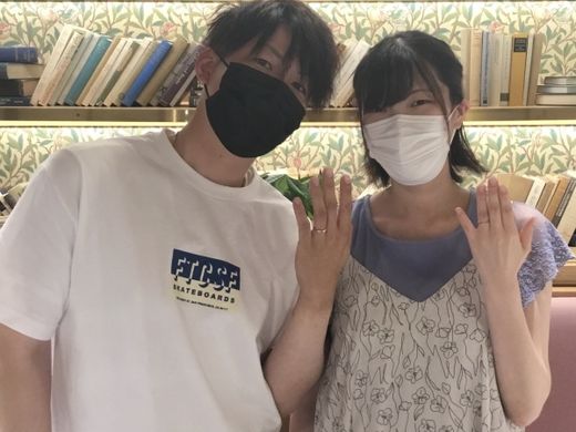 【松本店】どれもステキな指輪ばかりで選びがいがありました。