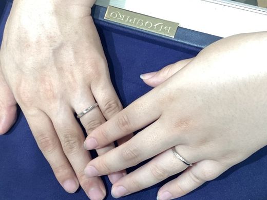 【長崎店】素敵な指輪を見つけられてうれしいです。