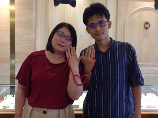 【福岡店】満足のいく指輪に出会えた！