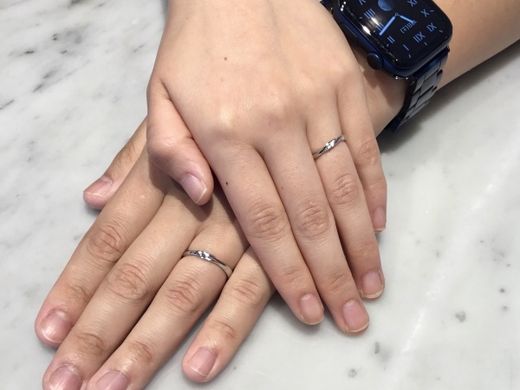 【松本店】2人の一生の思い出に残る指輪を選ぶことができました。