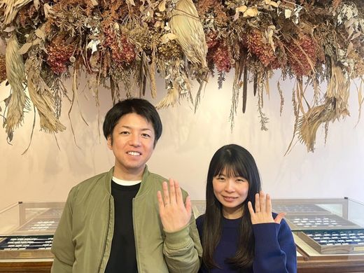 【ビジュピコ鳥取店】2人にとって最高の指輪を見つけることができました！