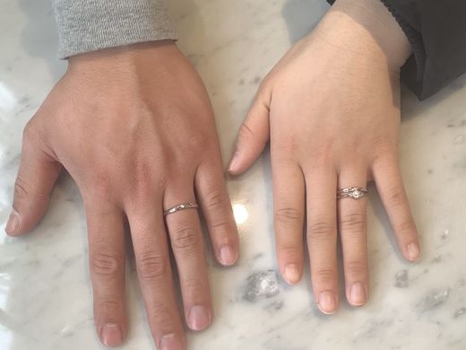 【松本店】楽しく指輪選びができました♡