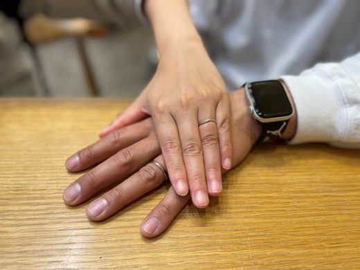 【なんばパークス店】新郎新婦ともに気に入ったものを購入しました