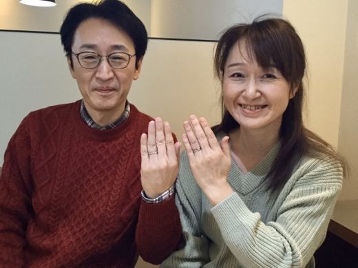 【大分店】杢目金屋のリングが、綺麗でした。