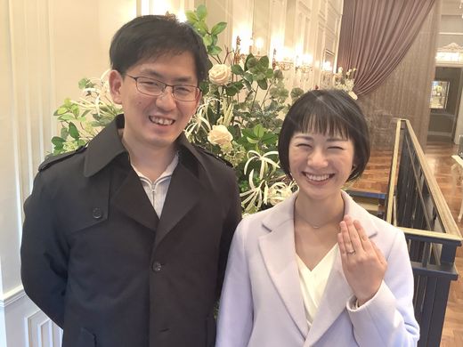 【金沢店】指輪のコンセプトが私達2人にぴったり