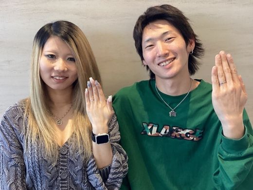 【長野店】素敵な指輪が出来ました。