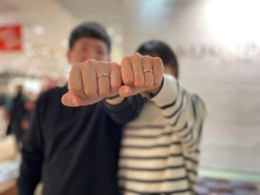 【なんばパークス店】納得のいくリングをありがとうございます！