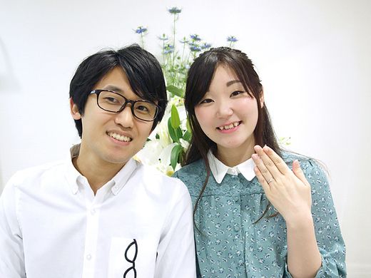 「大きな買物でも後悔なし！透明度の高いダイヤに満足です」