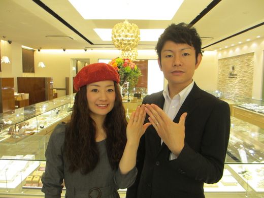 ♡2人共一番に気に入ったリング♡