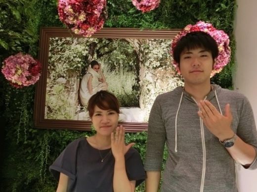 婚約指輪と結婚指輪を沢山の種類の中から良いものを選べてよかったです。