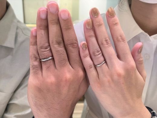 兵庫県明石市｜Promise Ringの結婚指輪をご成約頂きました。