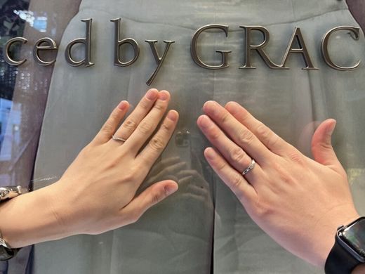 大阪府大阪市　RosettEとMariage entの結婚指輪をご成約頂きました。