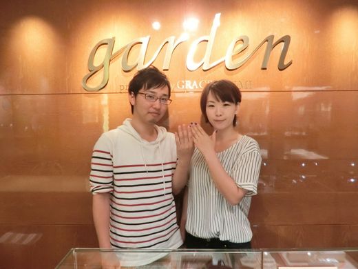 指輪の種類が沢山で見応え充分!!