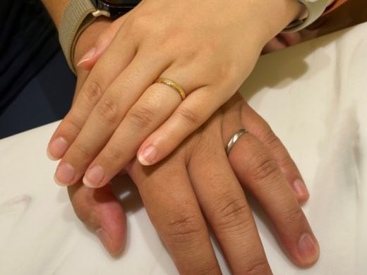 神戸市北区｜insembreの結婚指輪をご成約頂きました。