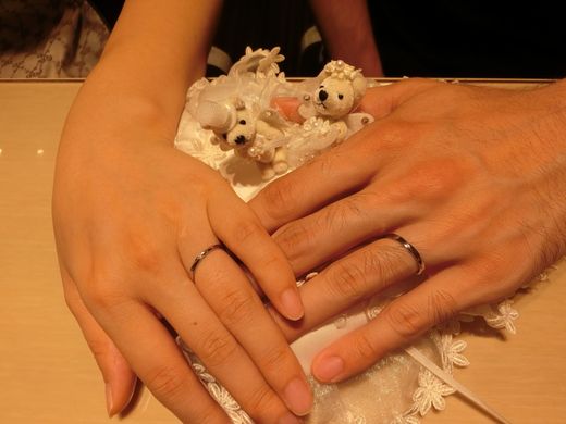 婚約指輪も結婚指輪もこちらで購入しました