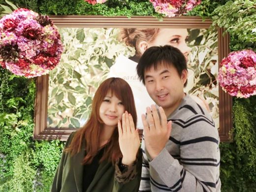 ♡バレンタイン挙式のお二人様にピッタリのリング♡