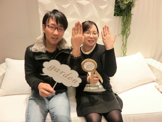 素敵な指輪に出会う事ができました。