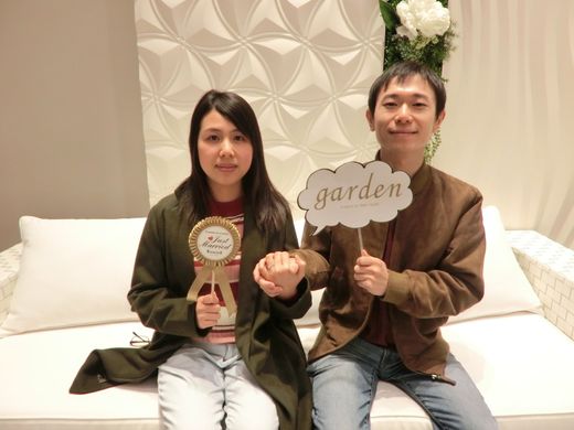 楽しく指輪選びができました。