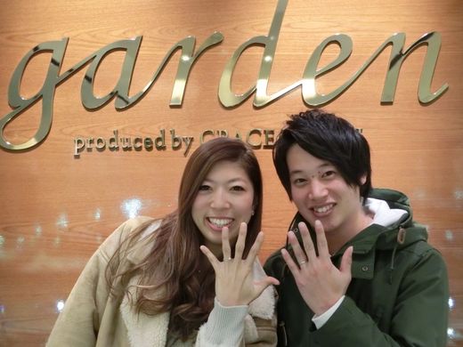 指輪大事にします！