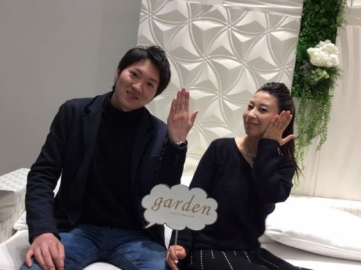 結婚指輪とても気に入っています！