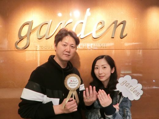 これだと思う指輪に巡り会えました。