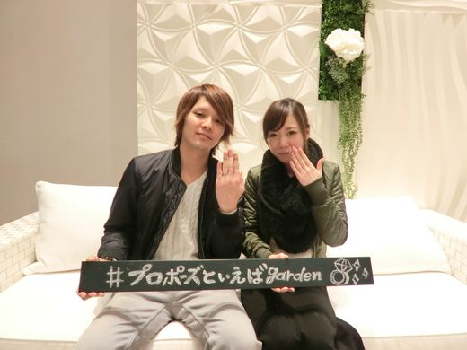 大満足の指輪になりました。