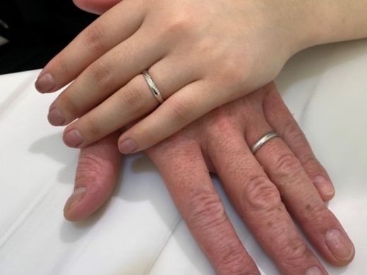 神戸市西区｜PilotBridalの結婚指輪をご成約頂きました。