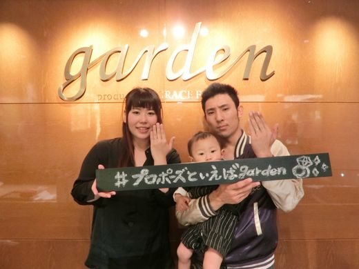 納得のいく指輪を見つける事が出来ました。