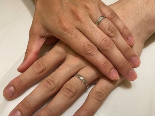 神戸市｜FISCHERの結婚指輪をご成約頂きました