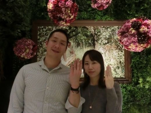 自分に合う指輪が見つかり、良かったです。
