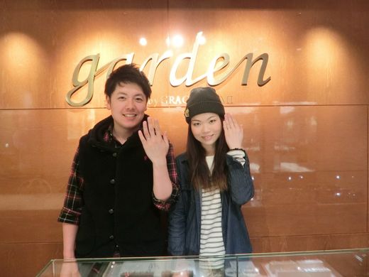 リングの着け心地Good!!