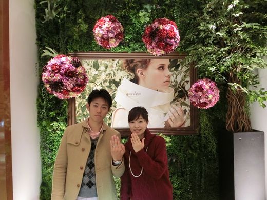 とても良い指輪を見つけることが出来ました♪