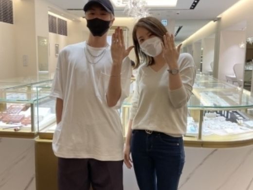 滋賀県｜プロミスリングの結婚指輪をご成約いただきました