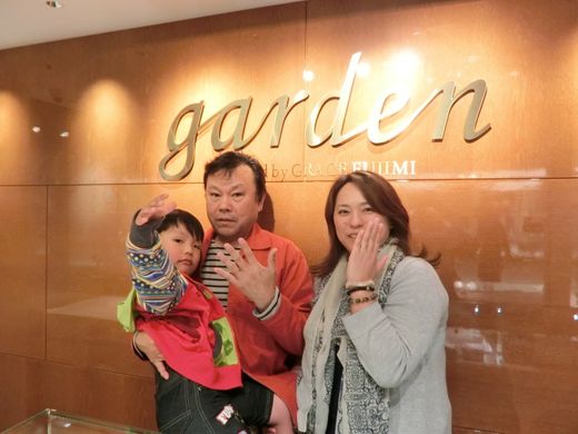 似合うリングを探す事が出来ました!