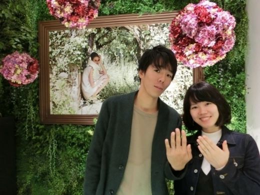 親切な対応で安心していい指輪の購入ができました。