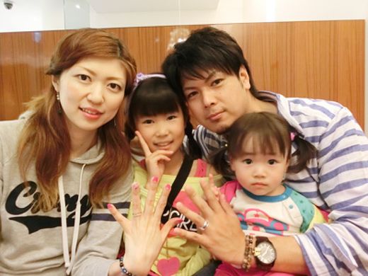 ♡お子様とご一緒に記念日リングご納品♡